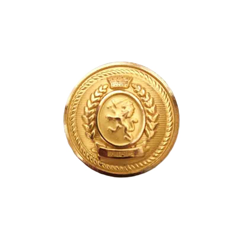 NEW Tommy Hilfiger by Waterbury Gold Brass Semidome Blazer Button Single Replacement Rampant Lion