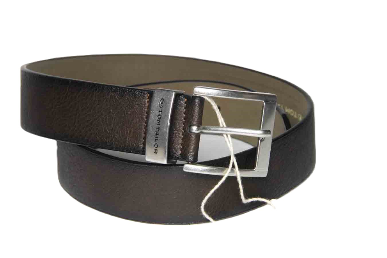 Tom Tailor Leather Dress Belt Brown MADE IN GERMANY Men's SIze 40