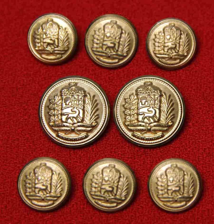 Vintage Palm Beach Blazer Buttons Set Gold Brass Shield Pattern H9X Men's