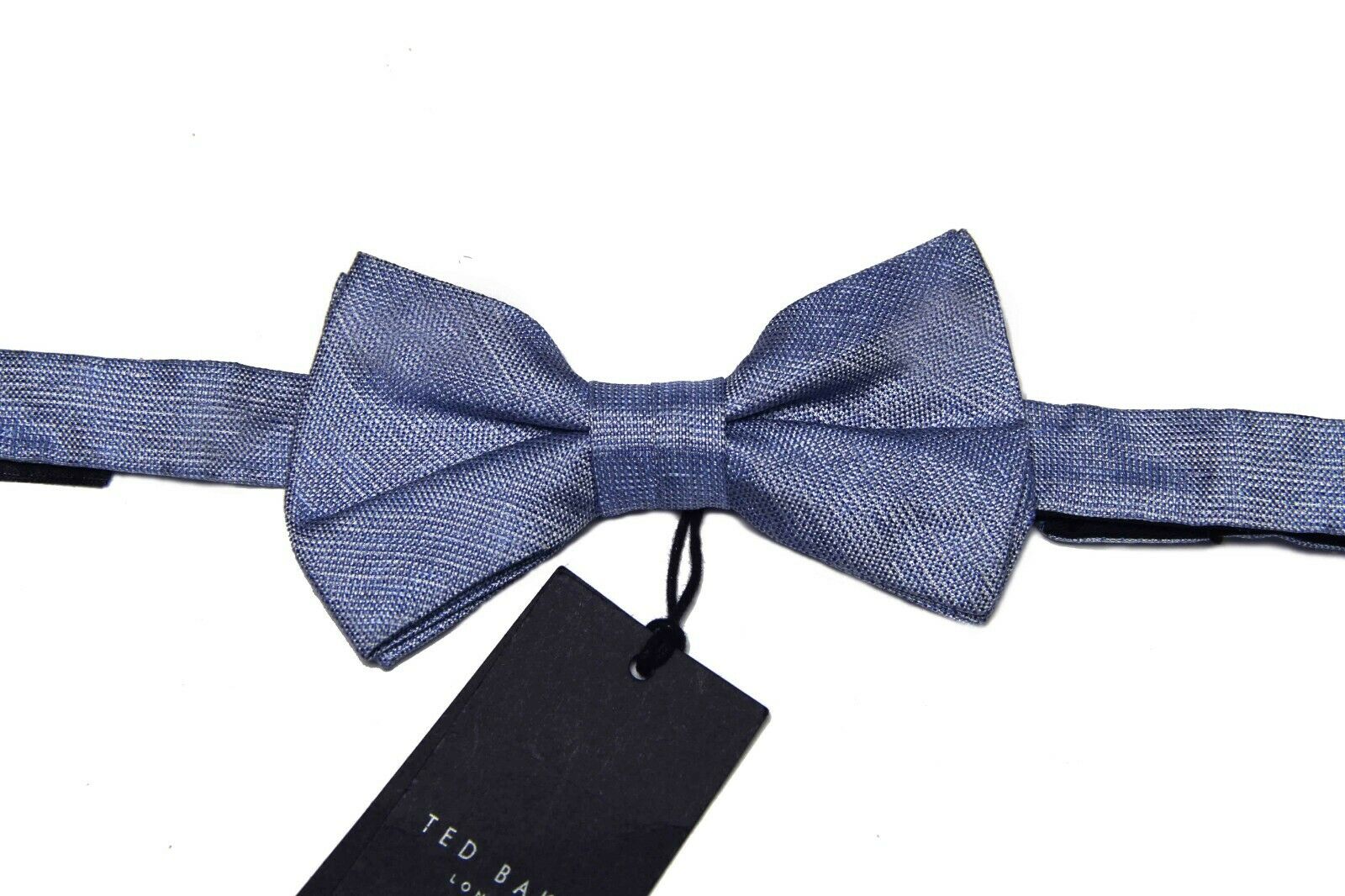 Ted Baker London Blue Italian Silk Bow Tie  Men's One Size