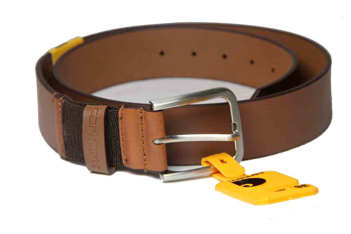 Carhartt Rugged Flex Bridle Leather Belt Brown Men's Size 36