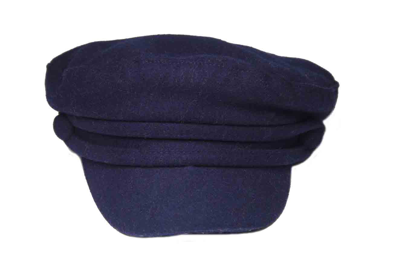 Zara Green Fisherman's Hat Cap Navy Blue Wool Blend Men's Size Small